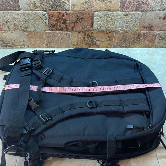 Explorer Tactical Men’s Women’s Backpack Outdoor Hiking Camping Bag Black - Picture 12 of 14